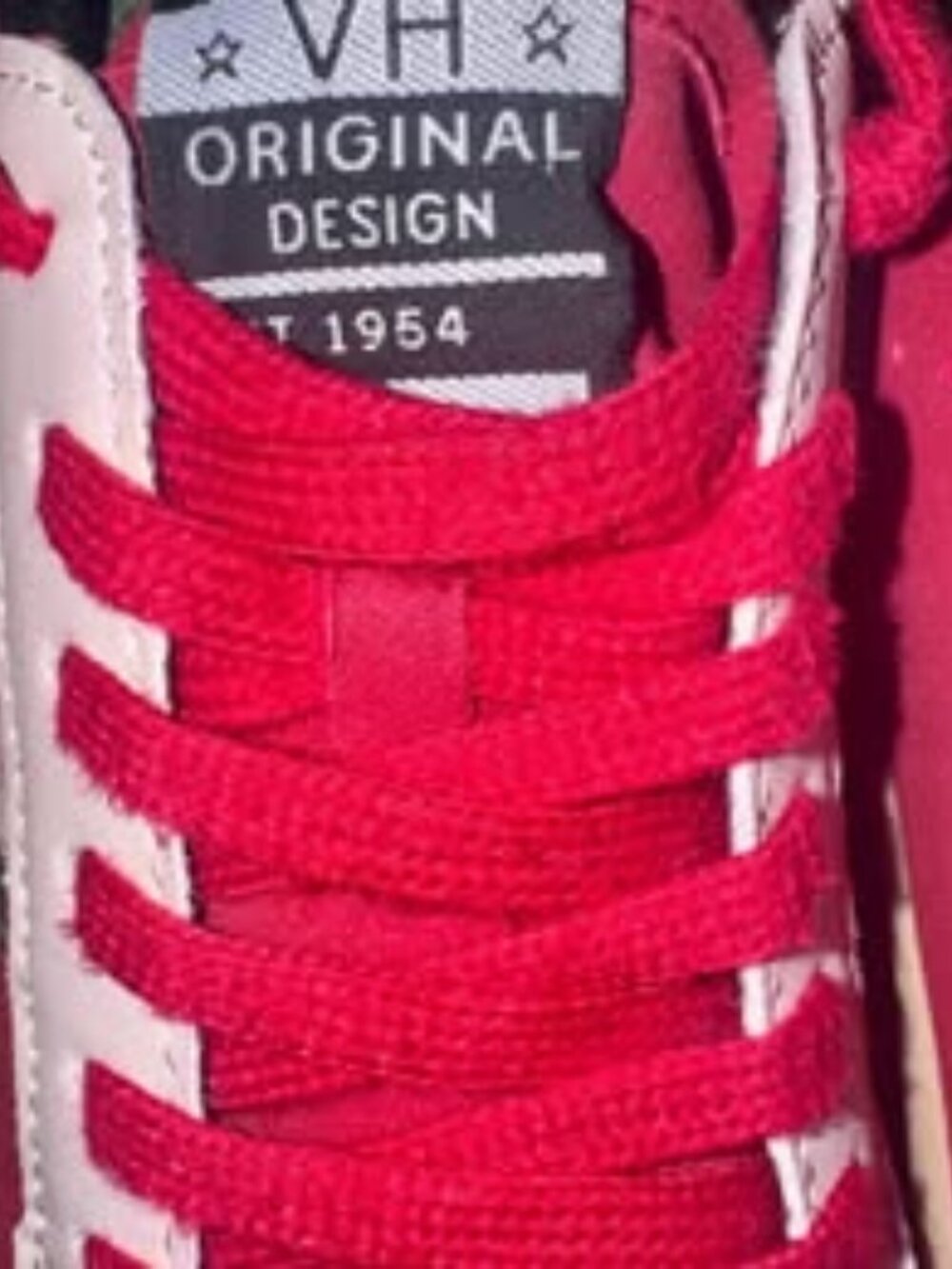 Women’s Vintage Havanna “Tammy” in Red/Blush Size 8.5 - Picture 6 of 7